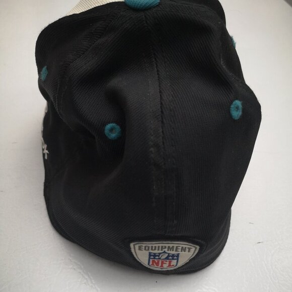 Reebok NFL Jacksonville Jaguars Unisex White/Green/Blk Baseball Hat - Picture 3 of 7